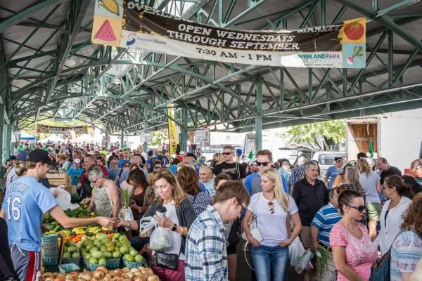 Overland Park Farmers' Market Overland Park will offer downtown shuttles on farmers market Saturdays this summer