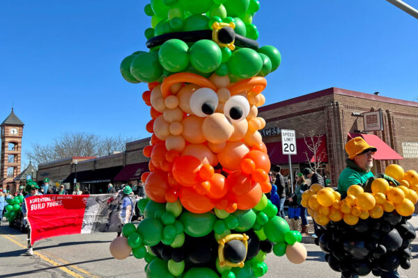 St. Patricks's Day Parade A St. Patrick's Day tradition, the parade in Downtown Overland Park