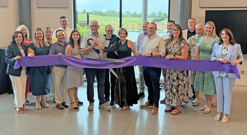 Mayor Curt Skoog, Jeff Hanson’s parents and other community leaders came together to dedicate the “Growing Kindness” in honor of Jeff’s life, art and lasting legacy in Overland Park.