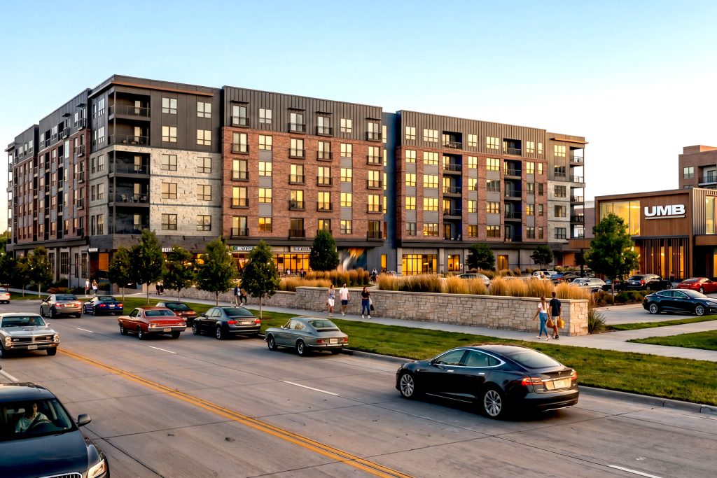 Rendering of Canvas apartments